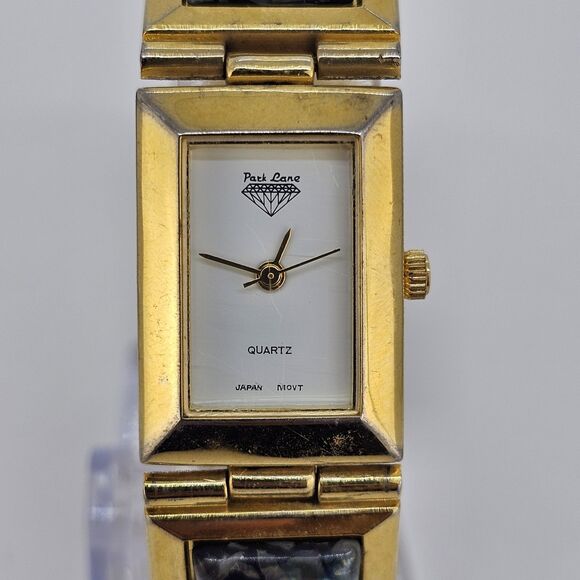 Park Lane Women's Watch 18MM White Dial Multicolor Band 6.5" New Battery - Picture 3 of 14